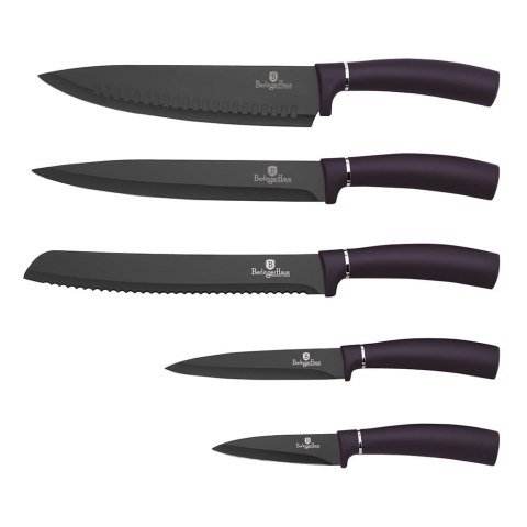 ZESTAW NOŻY NA STOJAKU MAGNETYCZNYM 6-ELE BERLINGER HAUS PURPLE ECLIPSE BH-2577 ZESTAW NOŻY NA STOJAKU MAGNETYCZNYM 6-ELE BERLINGER HAUS PURPLE ECLIPSE BH-2577