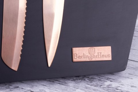 ZESTAW NOŻY NA STOJAKU MAGNETYCZNYM 6-ELE BERLINGER HAUS ROSE GOLD BH-2609 ZESTAW NOŻY NA STOJAKU MAGNETYCZNYM 6-ELE BERLINGER HAUS ROSE GOLD BH-2609