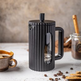 ZAPARZACZ DO HERBATY KAWY SZKLANY FRENCH PRESS 1000 ML CZARNY KLAUSBERG KB-7751