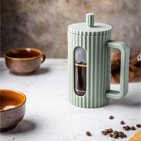 ZAPARZACZ DO HERBATY KAWY SZKLANY FRENCH PRESS 1000 ML ZIELONY KLAUSBERG KB-7755 ZAPARZACZ DO HERBATY KAWY SZKLANY FRENCH PRESS 1000 ML ZIELONY KLAUSBERG KB-7755