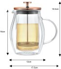 ZAPARZACZ DO KAWY HERBATY 0,60L FRENCH PRESS KLAUSBERG KB-7722