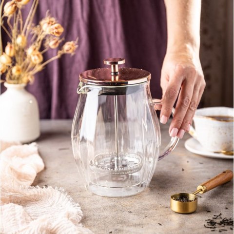 ZAPARZACZ DO KAWY HERBATY 0,60L FRENCH PRESS KLAUSBERG KB-7722 ZAPARZACZ DO KAWY HERBATY 0,60L FRENCH PRESS KLAUSBERG KB-7722