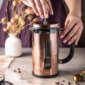 ZAPARZACZ DO KAWY HERBATY 1.0L FRENCH PRESS RÓŻOWE ZŁOTO KLAUSBERG KB-7740