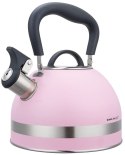 CZAJNIK STALOWY NA GAZ 1.8L MAŁY INDUKCJA KINGHOFF KH-1856 RÓŻOWY CZAJNIK STALOWY NA GAZ 1.8L MAŁY INDUKCJA KINGHOFF KH-1856 RÓŻOWY