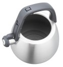 CZAJNIK STALOWY NA GAZ 2.5L INDUKCJA KLAUSBERG KB-7773 SREBRNY SATYNOWY CZAJNIK STALOWY NA GAZ 2.5L INDUKCJA KLAUSBERG KB-7773 SREBRNY SATYNOWY