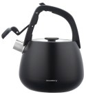 CZAJNIK STALOWY NA GAZ 2.5L INDUKCJA KLAUSBERG KB-7774 CZARNY MATOWY CZAJNIK STALOWY NA GAZ 2.5L INDUKCJA KLAUSBERG KB-7774 CZARNY MATOWY