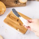 PORCELANOWA MASELNICZKA Z NOŻYKIEM POKRYWKA AKACJA KLAUSBERG KB-7785 BIAŁA PORCELANOWA MASELNICZKA Z NOŻYKIEM POKRYWKA AKACJA KLAUSBERG KB-7785 BIAŁA