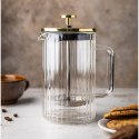 ZAPARZACZ DO KAWY HERBATY SZKLANY 1000ML FRENCH PRESS KLAUSBERG KB-7761 ZŁOTY