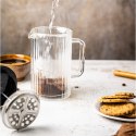 ZAPARZACZ DO KAWY HERBATY SZKLANY 1000ML FRENCH PRESS KLAUSBERG KB-7761 ZŁOTY