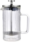 ZAPARZACZ DO KAWY HERBATY SZKLANY 600ML FRENCH PRESS KLAUSBERG KB-7757 SREBRNY