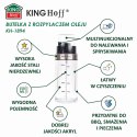 ATOMIZER SPRYSKIWACZ DO OLEJU OLIWY OCTU 2W1 150ML KINGHOFF KH-1894 ATOMIZER SPRYSKIWACZ DO OLEJU OLIWY OCTU 2W1 150ML KINGHOFF KH-1894
