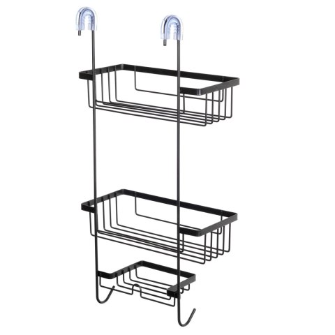 PÓŁKA ZAWIESZANA DO KABINY PRYSZNICOWEJ BRUNBESTE BB-3430 CZARNA