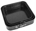 ZESTAW 3 FORM TORTOWNIC BLASZANYCH NON-STICK 24/26/28CM BRUNBESTE BB-2549