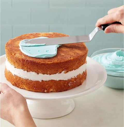 ZESTAW 3 SZPATUŁEK DO DEKORACJI WYROBÓW CUKIERNICZYCH BRUNBESTE BB-1693