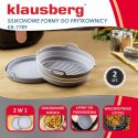 ZESTAW WKŁADÓW SILIKONOWYCH DO FRYTKOWNICY BEZTŁUSZCZOWEJ 2 SZTUKI OKRĄGŁY 20CM SKŁADANY KLAUSBERG KB-7789 ZESTAW WKŁADÓW SILIKONOWYCH DO FRYTKOWNICY BEZTŁUSZCZOWEJ 2 SZTUKI OKRĄGŁY 20CM SKŁADANY KLAUSBERG KB-7789