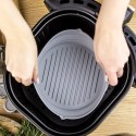 ZESTAW WKŁADÓW SILIKONOWYCH DO FRYTKOWNICY BEZTŁUSZCZOWEJ 2 SZTUKI OKRĄGŁY 20CM SKŁADANY KLAUSBERG KB-7789 ZESTAW WKŁADÓW SILIKONOWYCH DO FRYTKOWNICY BEZTŁUSZCZOWEJ 2 SZTUKI OKRĄGŁY 20CM SKŁADANY KLAUSBERG KB-7789