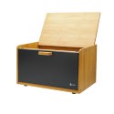 CHLEBAK BAMBUSOWY POJEMNIK NA PIECZYWO BRUNBESTE BB-4254 CZARNY CHLEBAK BAMBUSOWY POJEMNIK NA PIECZYWO BRUNBESTE BB-4254 CZARNY