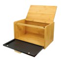 CHLEBAK BAMBUSOWY POJEMNIK NA PIECZYWO BRUNBESTE BB-4256 CZARNY CHLEBAK BAMBUSOWY POJEMNIK NA PIECZYWO BRUNBESTE BB-4256 CZARNY