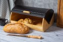 CHLEBAK DREWNIANY Z POKRYWĄ METALOWĄ + NÓŻ BRUNBESTE BB-2773 CHLEBAK DREWNIANY Z POKRYWĄ METALOWĄ + NÓŻ BRUNBESTE BB-2773