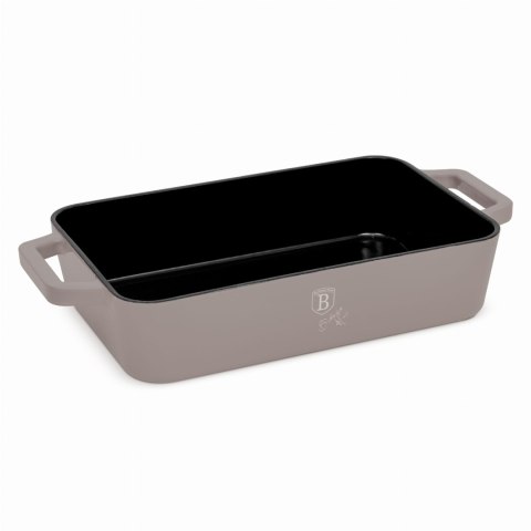 EMALIOWANA BRYTFANNA ŻELIWNA 30X20X7CM 3.0L BERLINGER HAUS STRONG MOLD TAUPE BH-6526 EMALIOWANA BRYTFANNA ŻELIWNA 30X20X7CM 3.0L BERLINGER HAUS STRONG MOLD TAUPE BH-6526