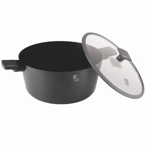 GARNEK TYTANOWY Z POKRYWKĄ 30CM 8L BERLINGER HAUS ANTRACIT BH-8133 GARNEK TYTANOWY Z POKRYWKĄ 30CM 8L BERLINGER HAUS ANTRACIT BH-8133