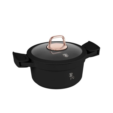 GARNEK Z POWŁOKĄ TYTANOWĄ 2.8L 20CM BERLINGER HAUS BLACK ROSE BH-1456 GARNEK Z POWŁOKĄ TYTANOWĄ 2.8L 20CM BERLINGER HAUS BLACK ROSE BH-1456