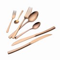KOMPLET SZTUĆCÓW 42-ELE DLA 6 OSÓB BŁYSZCZĄCE RÓŻOWE ZŁOTO BERLINGER HAUS ROSE GOLD BH-3087 KOMPLET SZTUĆCÓW 42-ELE DLA 6 OSÓB BŁYSZCZĄCE RÓŻOWE ZŁOTO BERLINGER HAUS ROSE GOLD BH-3087
