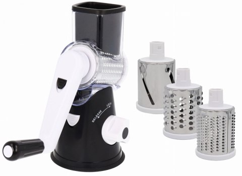 MASZYNKA DO TARCIA WARZYW, SERA I BAKALII 3W1 BĘBNOWA BRUNBESTE BB-3753 MASZYNKA DO TARCIA WARZYW, SERA I BAKALII 3W1 BĘBNOWA BRUNBESTE BB-3753