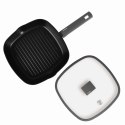 PATELNIA GRILLOWA TYTANOWA Z POKRYWKĄ 28CM BERLINGER HAUS ANTRACIT BH-8127 PATELNIA GRILLOWA TYTANOWA Z POKRYWKĄ 28CM BERLINGER HAUS ANTRACIT BH-8127