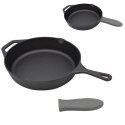 PATELNIA ŻELIWNA GŁĘBOKA 28CM BRUNBESTE BB-2666 PATELNIA ŻELIWNA GŁĘBOKA 28CM BRUNBESTE BB-2666