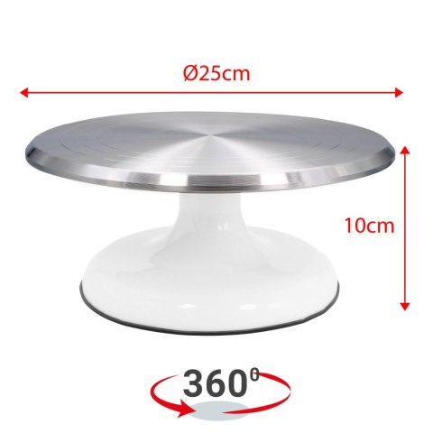 PATERA OBROTOWA DO CIAST TORTU BABECZEK 25CM BRUNBESTE BB-3614 PATERA OBROTOWA DO CIAST TORTU BABECZEK 25CM BRUNBESTE BB-3614