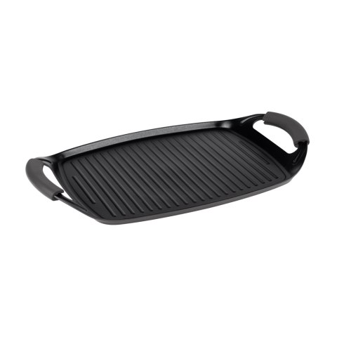 PŁYTA GRILLOWA TACA DO SMAŻENIA Z POWŁOKĄ TYTANOWĄ 47X29CM BERLINGER HAUS ANTRACIT BH-8137