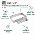 REGULOWANA FORMA DO CIASTA 34-52 X 27-18,5 X 5CM TORTOWNICA RANT CUKIERNICZY KINGHOFF KH-1907 REGULOWANA FORMA DO CIASTA 34-52 X 27-18,5 X 5CM TORTOWNICA RANT CUKIERNICZY KINGHOFF KH-1907