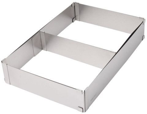 REGULOWANA FORMA DO CIASTA 34-52 X 27-18,5 X 5CM TORTOWNICA RANT CUKIERNICZY KINGHOFF KH-1907 REGULOWANA FORMA DO CIASTA 34-52 X 27-18,5 X 5CM TORTOWNICA RANT CUKIERNICZY KINGHOFF KH-1907