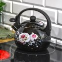 CZAJNIK EMALIOWANY 2.2L BRUNBESTE BLACK ROSE BB-4551 CZAJNIK EMALIOWANY 2.2L BRUNBESTE BLACK ROSE BB-4551
