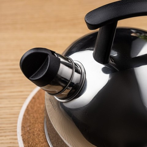 CZAJNIK STALOWY 1.5L BŁYSZCZĄCY SREBRNY KINGHOFF KH-1896