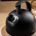 CZAJNIK STALOWY 1.5L MATOWY CZARNY KINGHOFF KH-1897 CZAJNIK STALOWY 1.5L MATOWY CZARNY KINGHOFF KH-1897