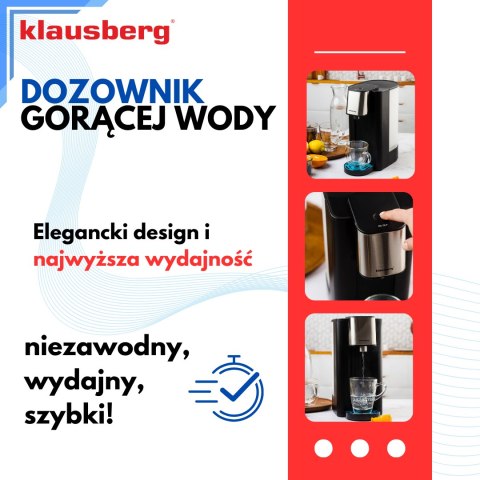 DOZOWNIK DYSTRYBUTOR PODGRZEWACZ DO GORĄCEJ WODY 2.5L KLAUSBERG KB-7877