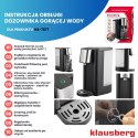 DOZOWNIK DYSTRYBUTOR PODGRZEWACZ DO GORĄCEJ WODY 2.5L KLAUSBERG KB-7877