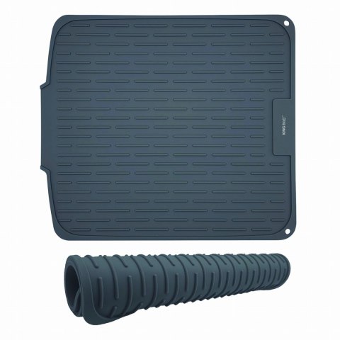 MATA DO SUSZENIA NACZYŃ SILIKONOWA 46X40CM SZARA KINGHOFF KH-1905