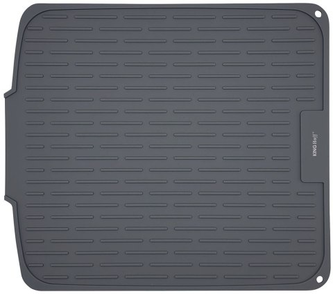 MATA DO SUSZENIA NACZYŃ SILIKONOWA 46X40CM SZARA KINGHOFF KH-1905