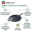 PATELNIA NALEŚNIKOWA ŻELIWNA 29 CM KINGHOFF KH-1895 PATELNIA NALEŚNIKOWA ŻELIWNA 29 CM KINGHOFF KH-1895