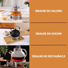 PODGRZEWACZ STALOWY DO ZAPARZACZY DZBANKÓW IMBRYKÓW TEA LIGHT KINGHOFF KH-1898