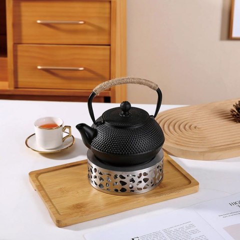 PODGRZEWACZ STALOWY DO ZAPARZACZY DZBANKÓW IMBRYKÓW TEA LIGHT KINGHOFF KH-1898