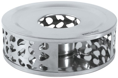 PODGRZEWACZ STALOWY DO ZAPARZACZY DZBANKÓW IMBRYKÓW TEA LIGHT KINGHOFF KH-1898