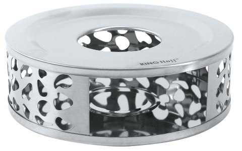 PODGRZEWACZ STALOWY DO ZAPARZACZY DZBANKÓW IMBRYKÓW TEA LIGHT KINGHOFF KH-1898