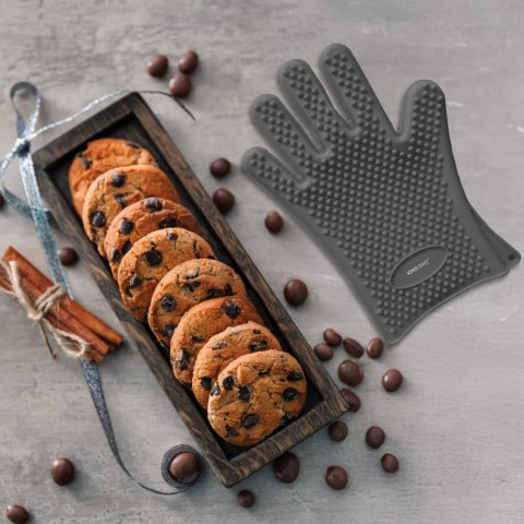 SILIKONOWA RĘKAWICA SZARA KINGHOFF KH-1901