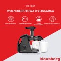 SOKOWIRÓWKA WOLNOOBROTOWA 150W DO OWOCÓW I WARZYW COLD PRESS KLAUSBERG KB-7861