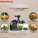 SOKOWIRÓWKA WOLNOOBROTOWA 150W DO OWOCÓW I WARZYW COLD PRESS KLAUSBERG KB-7861