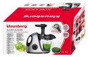 SOKOWIRÓWKA WOLNOOBROTOWA 150W DO OWOCÓW I WARZYW COLD PRESS KLAUSBERG KB-7863